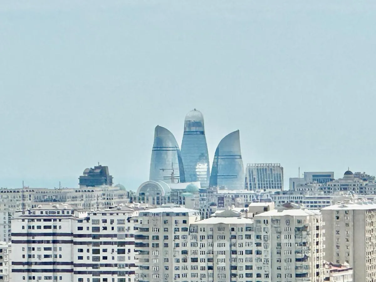Amazing View Two Bedrooms Apartment With Terrace By Baku Housing Azerbaigian