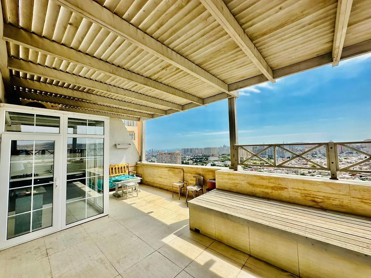 Amazing View Two Bedrooms Apartment With Terrace By Baku Housing