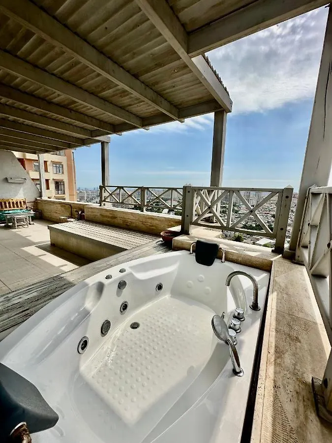 Amazing View Two Bedrooms Apartment With Terrace By Baku Housing 0*,